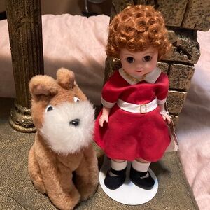 Madame Alexander Porcelain Doll. Orphan Annie